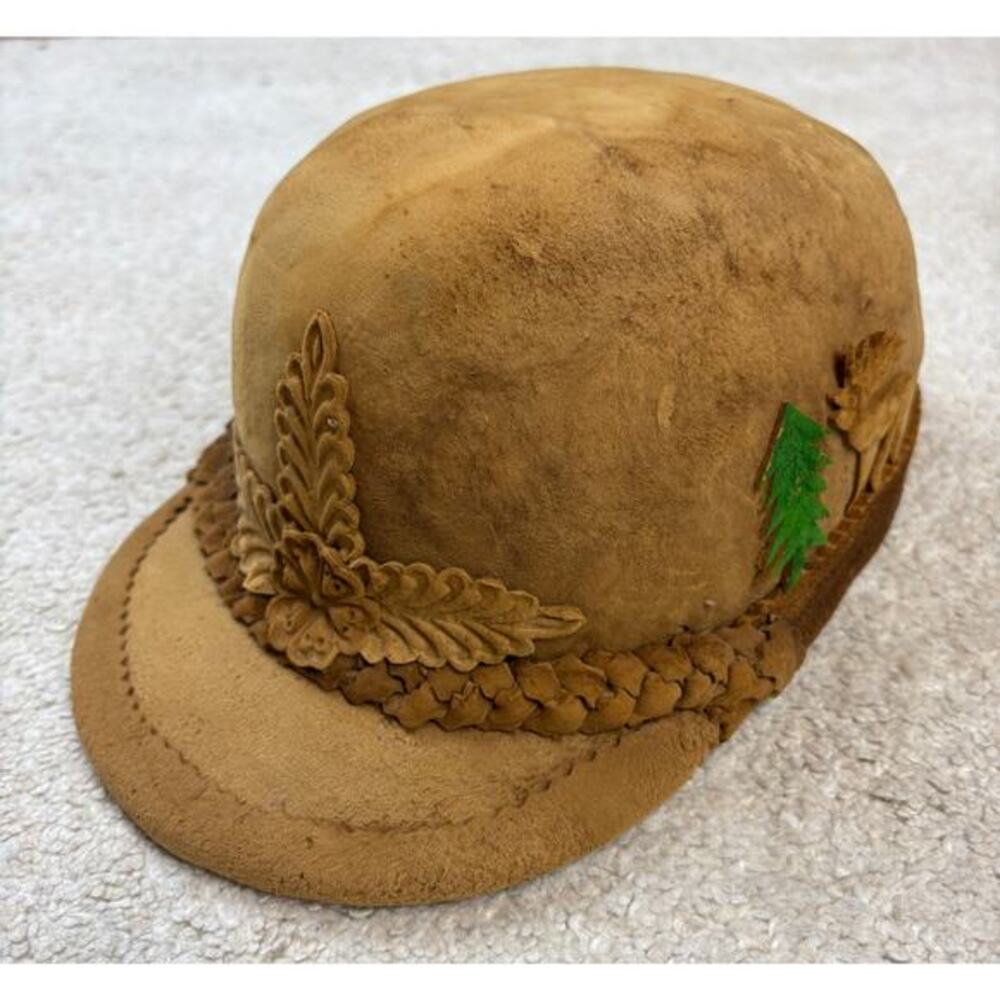 Amadou Mushroom Hat Handmade Natural Sustainable Water-Resistant